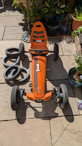 Berg rally orange - go, cart