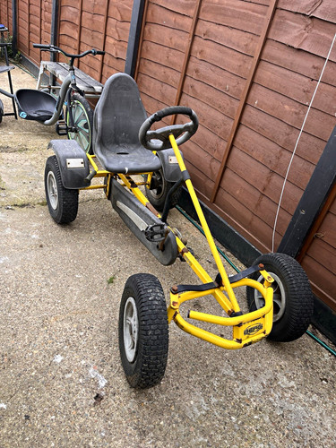 Berg yellow metal pedal - berg, go