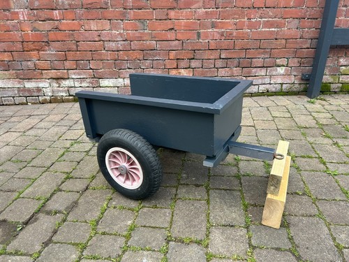 Cart trailer teal - go-cart,