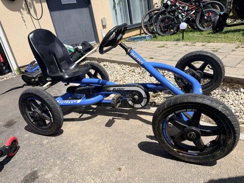 Berg blue pedal kart - blue, go