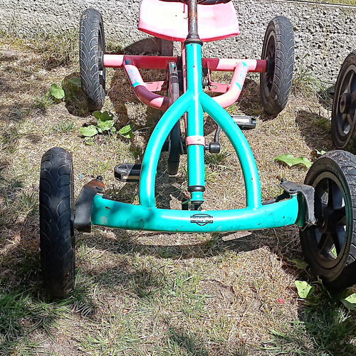Berg kids pedal - go-kart, teal